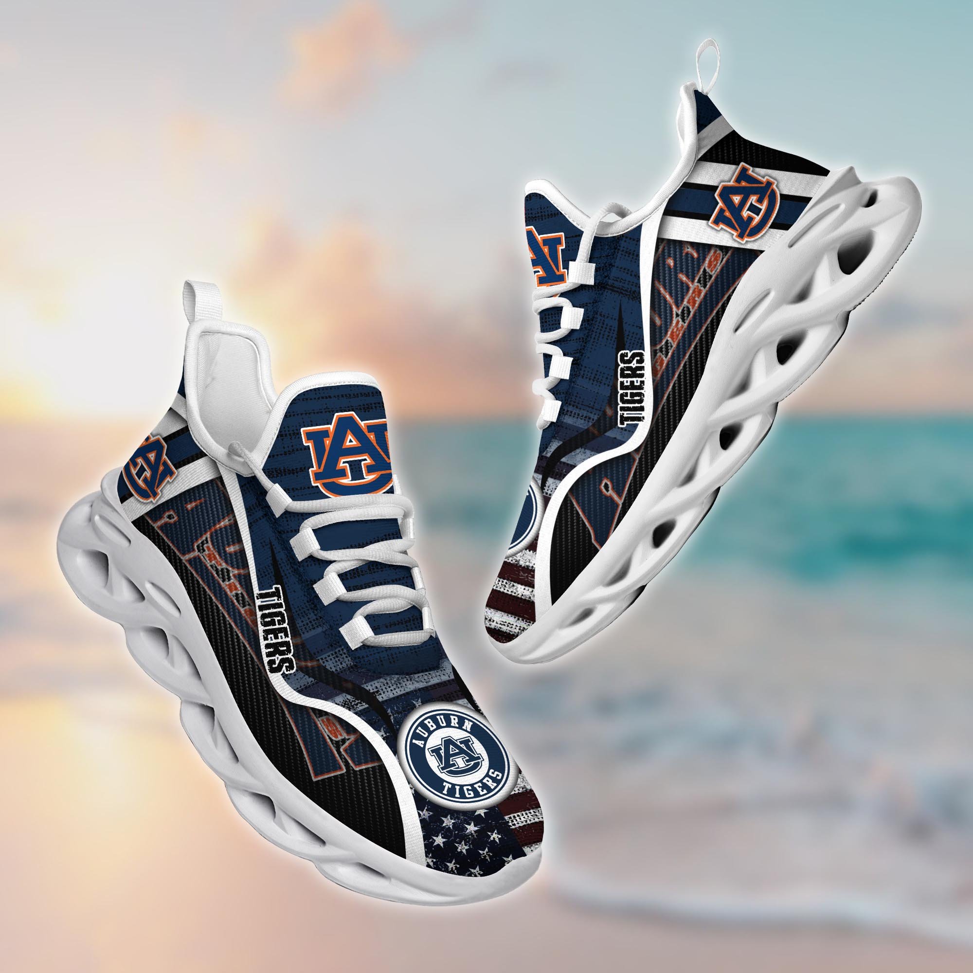 Auburn Tigers Custom Sports Clunky Sneakers For Sports Fans, Gift For Football Lovers TT58961