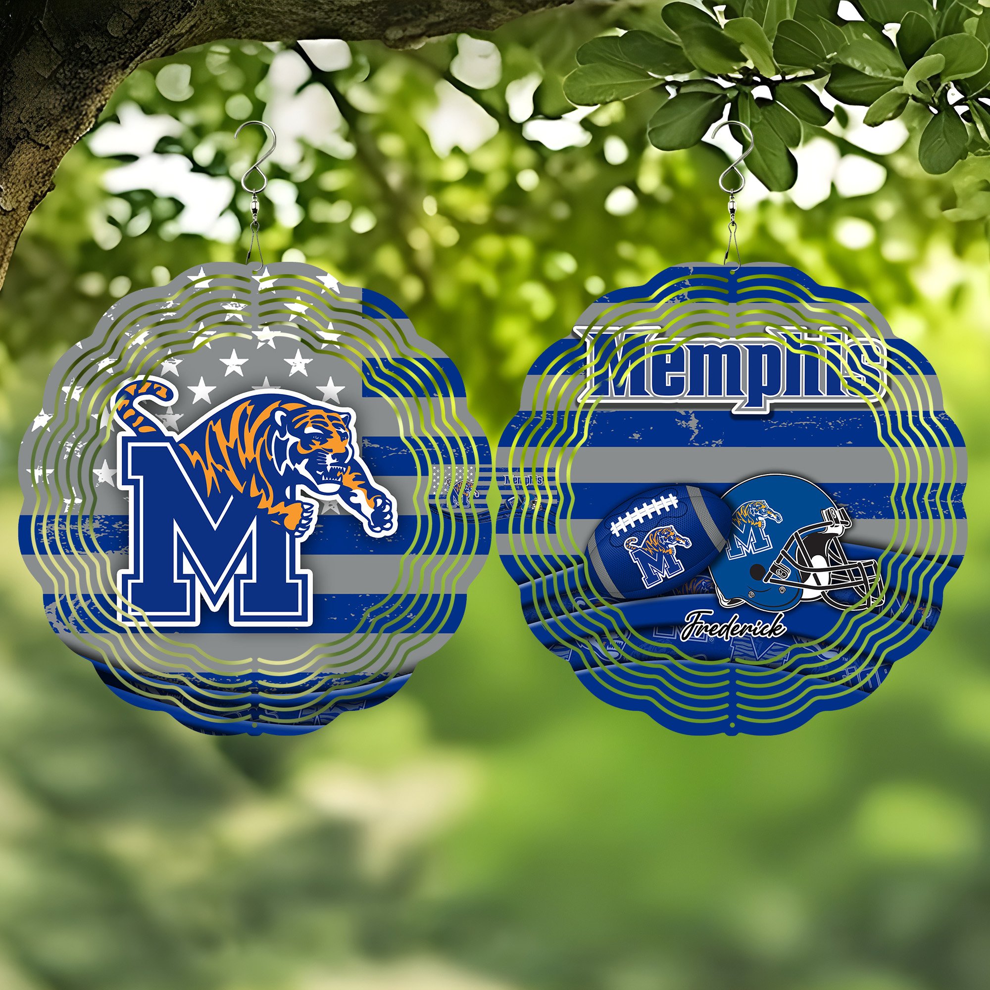 Memphis Tigers Wind Spinner Trending For This Season New Arrivals T59979