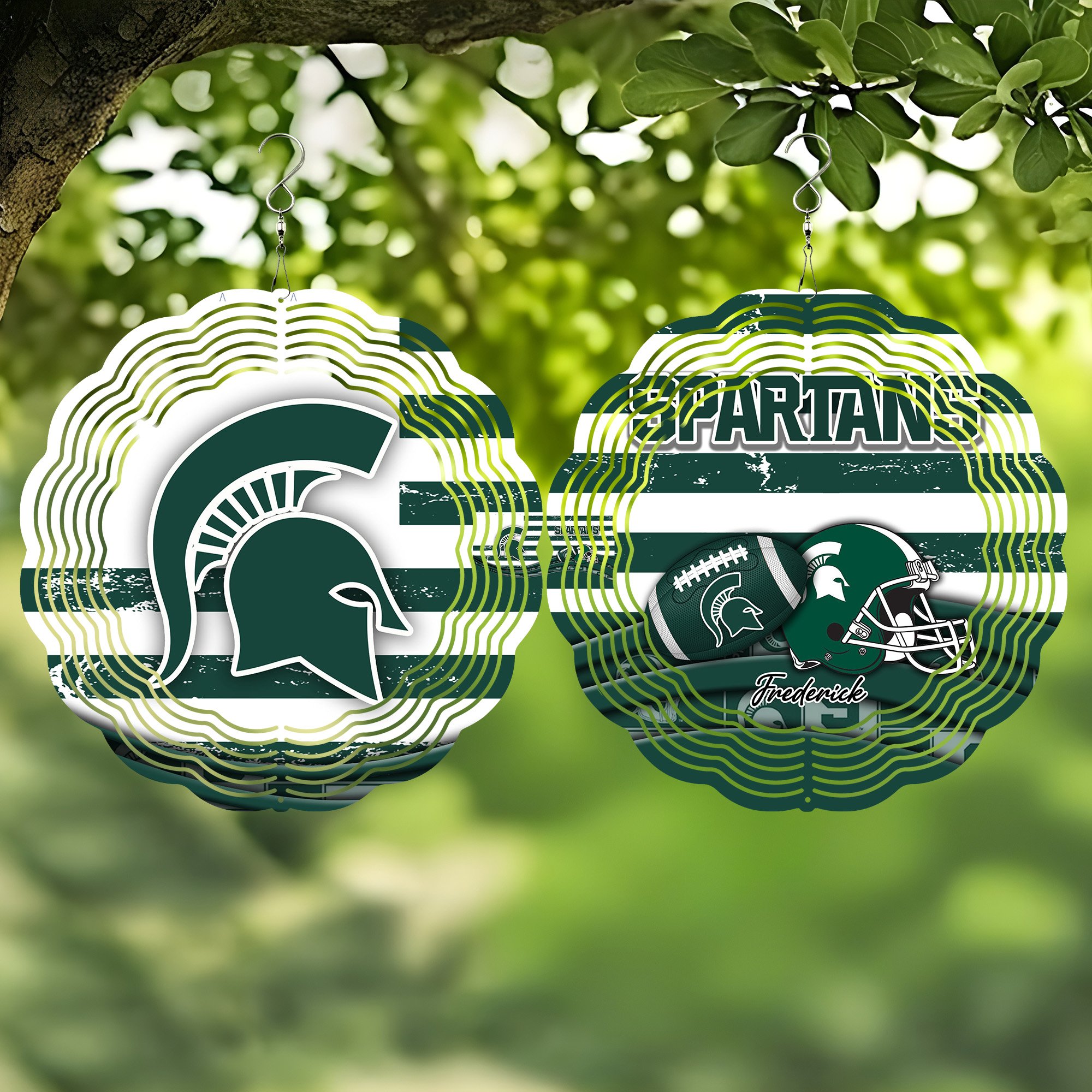 Michigan State Spartans Wind Spinner Trending For This Season New Arrivals T59979