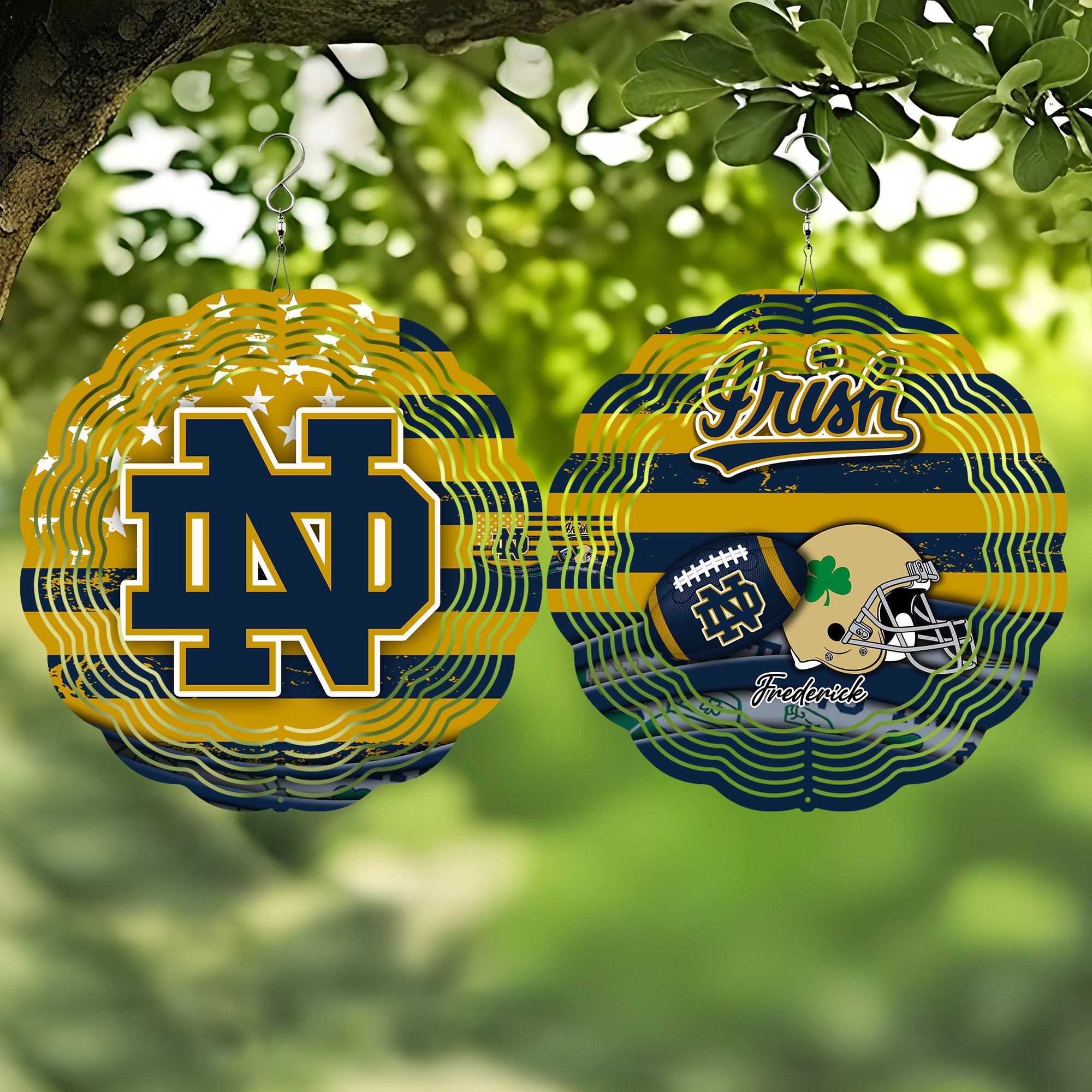 Notre Dame Fighting Irish Wind Spinner Trending For This Season New Arrivals T59979