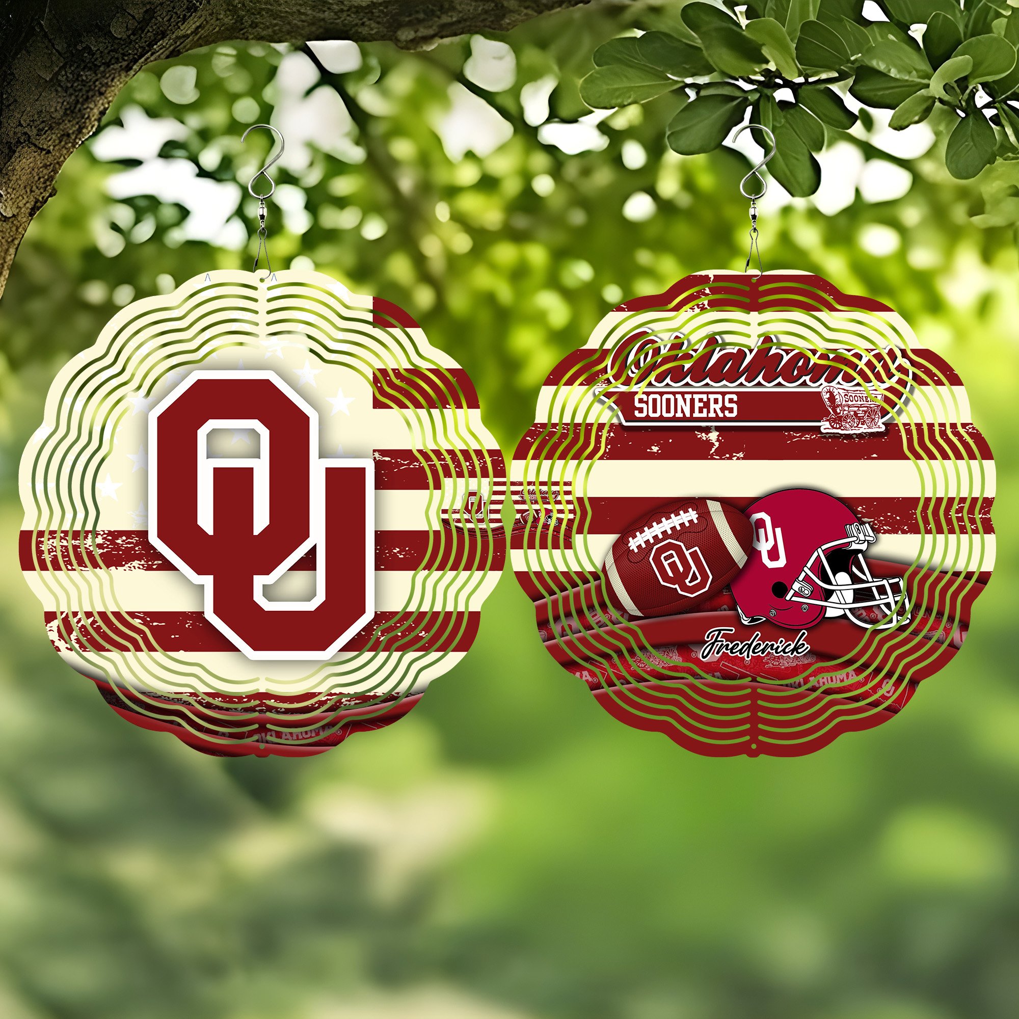 Oklahoma Sooners Wind Spinner Trending For This Season New Arrivals T59979