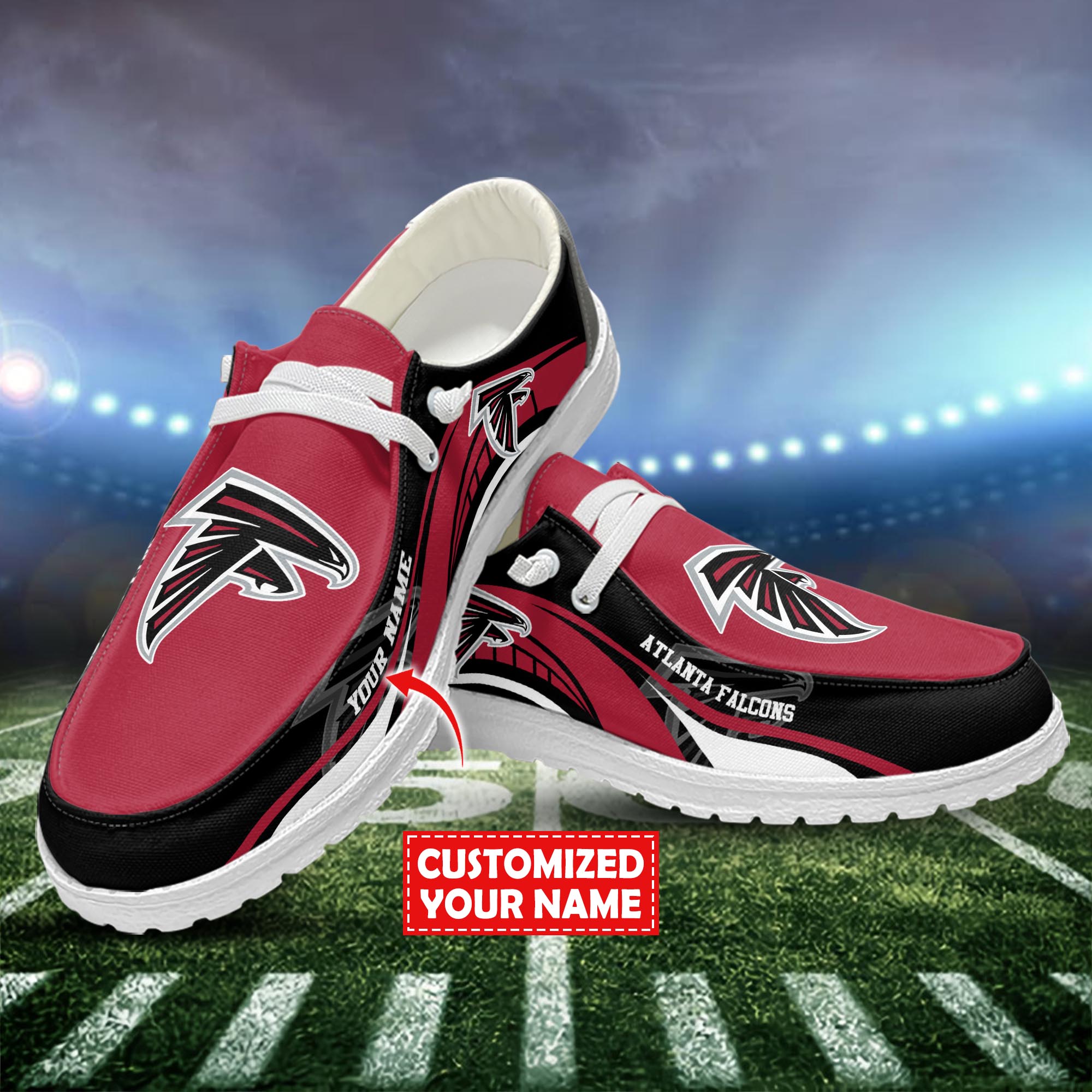 Atlanta Falcons Hey Dude Shoes Custom Trending New Arrivals H52536