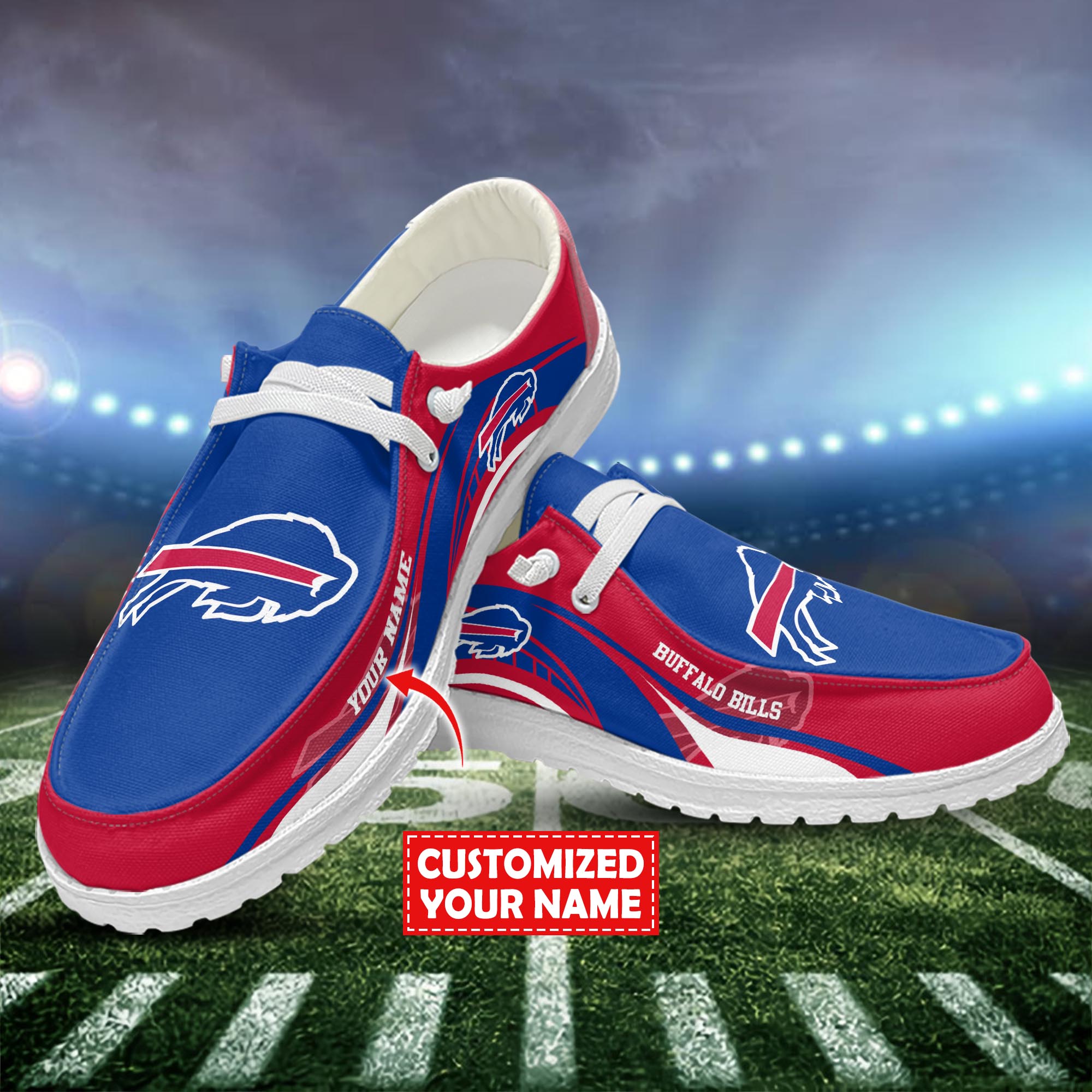 Buffalo Bills Hey Dude Shoes Custom Trending New Arrivals H52536