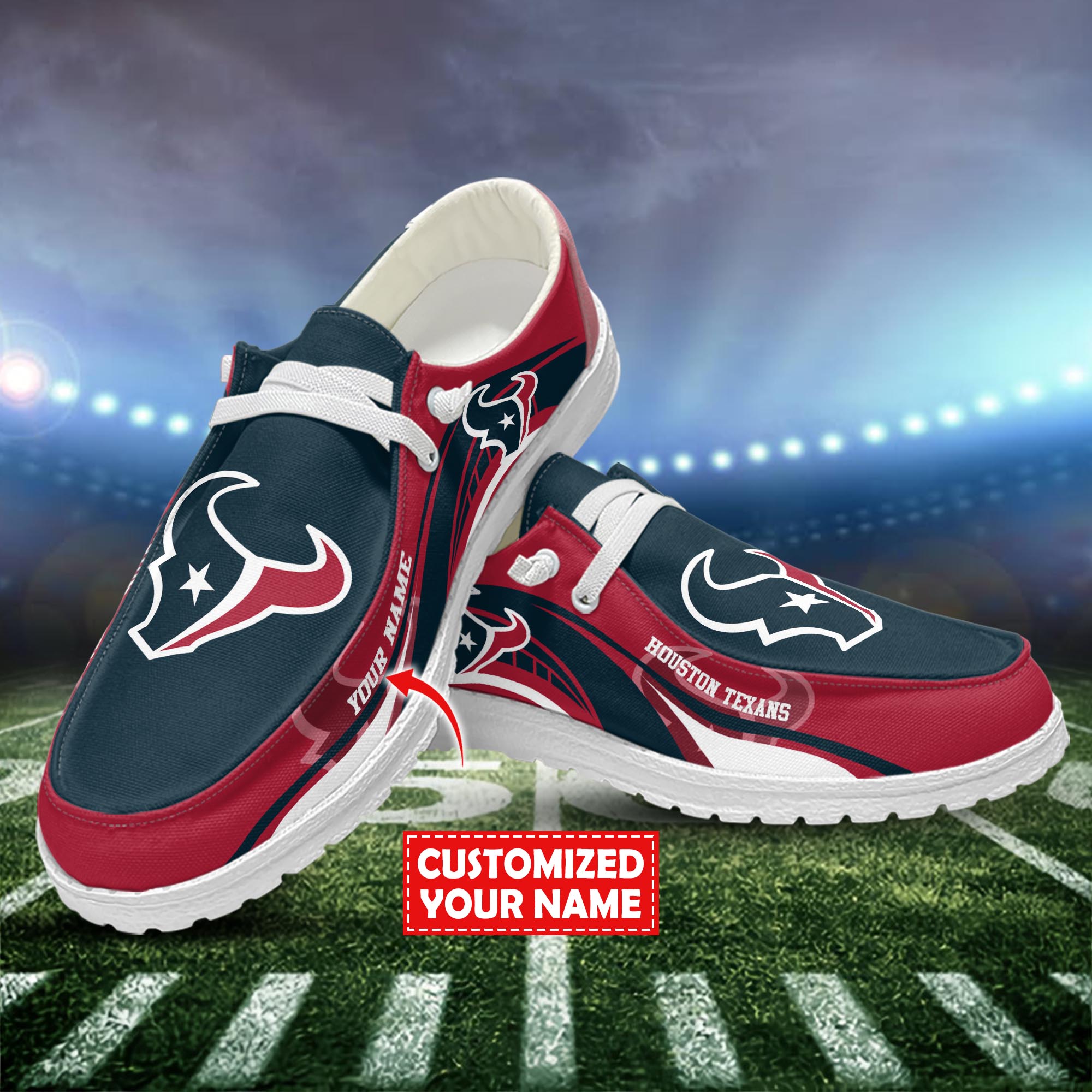 Houston Texans Hey Dude Shoes Custom Trending New Arrivals H52536