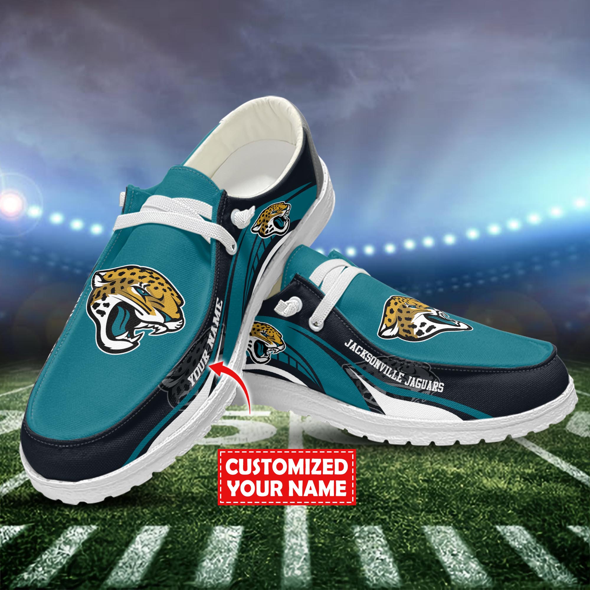 Jacksonville Jaguars Hey Dude Shoes Custom Trending New Arrivals H52536