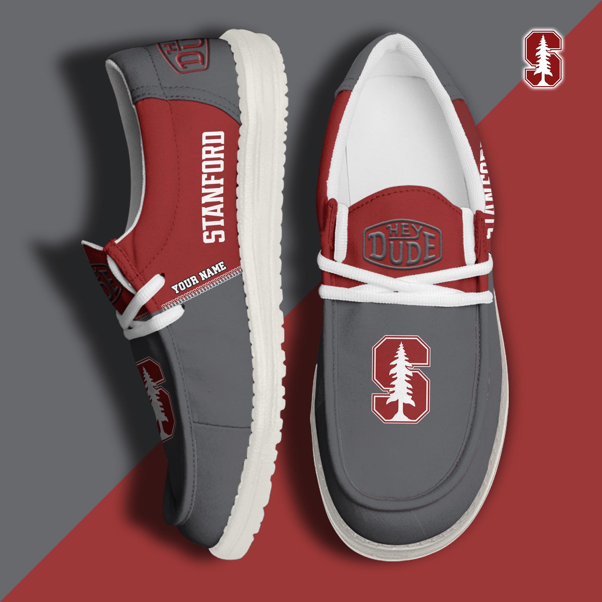 Stanford Cardinal HD Canvas Loafer Shoes Custom New Arrivals 61048