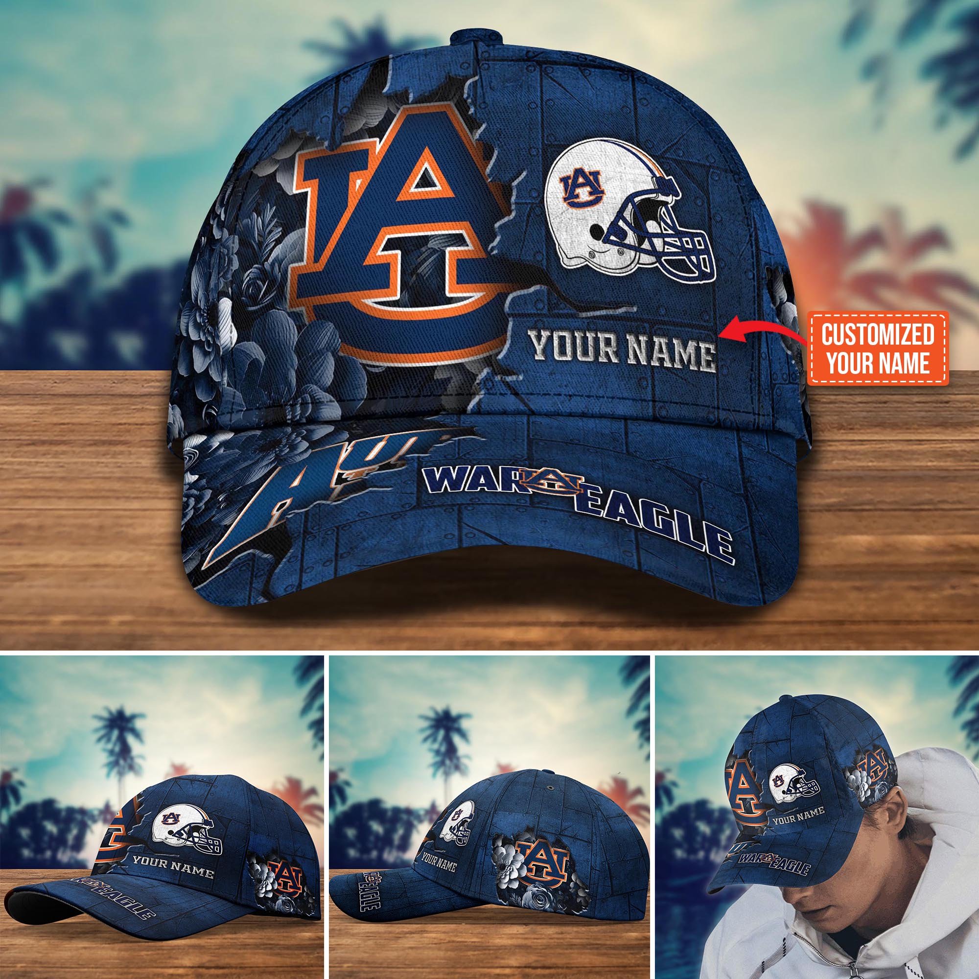 Auburn Tigers Custom New Arrivals Trending Cap H51472