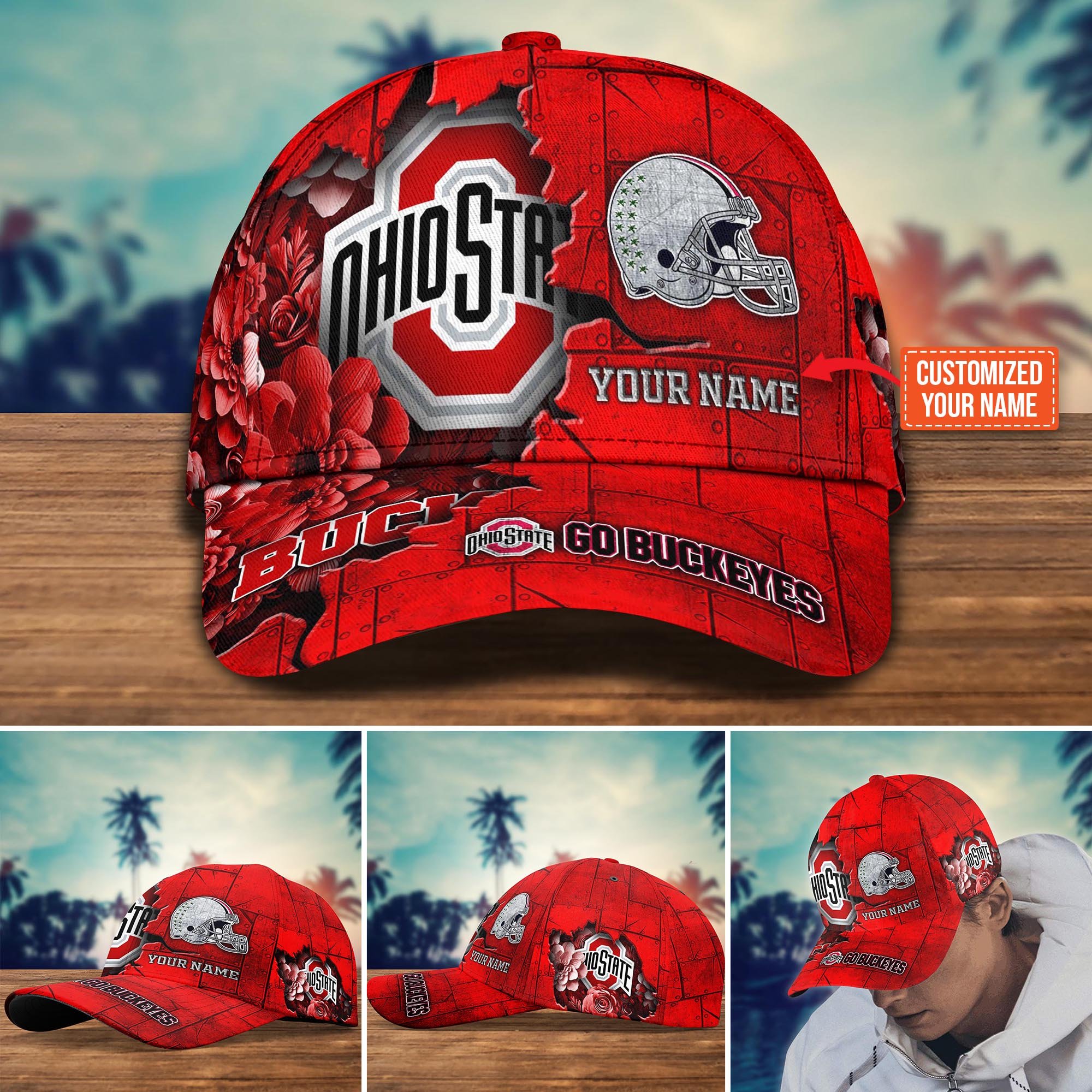 Ohio State Buckeyes Custom New Arrivals Trending Cap H51472