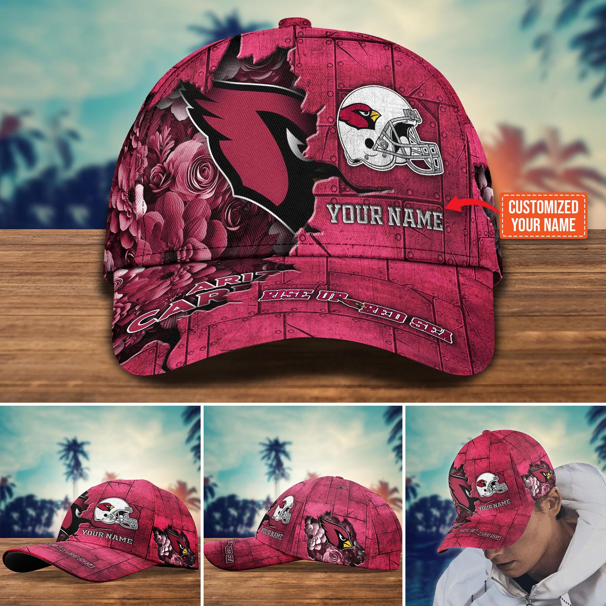 Arizona Cardinals Custom New Arrivals Trending Cap H51472