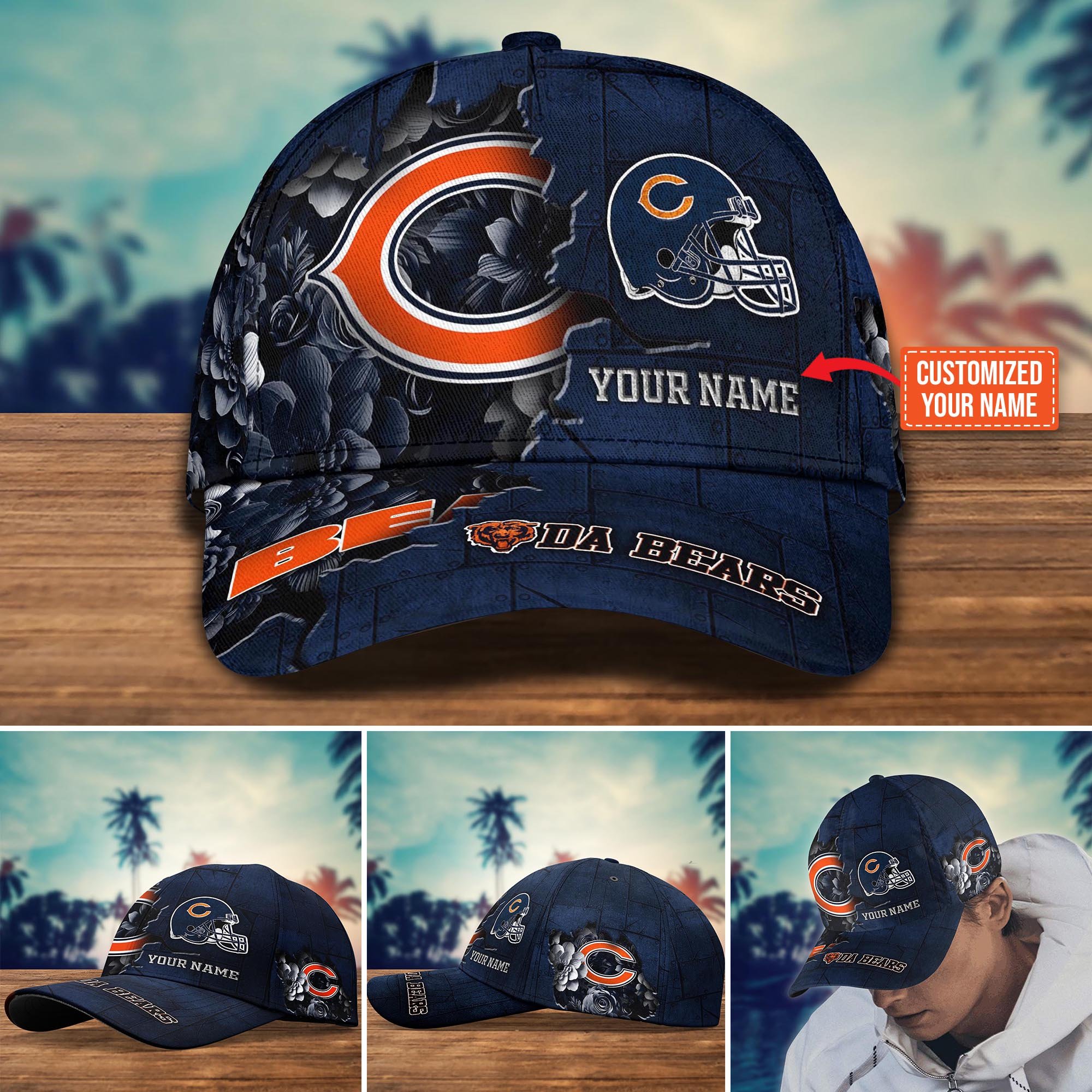 Chicago Bears Custom New Arrivals Trending Cap H51472