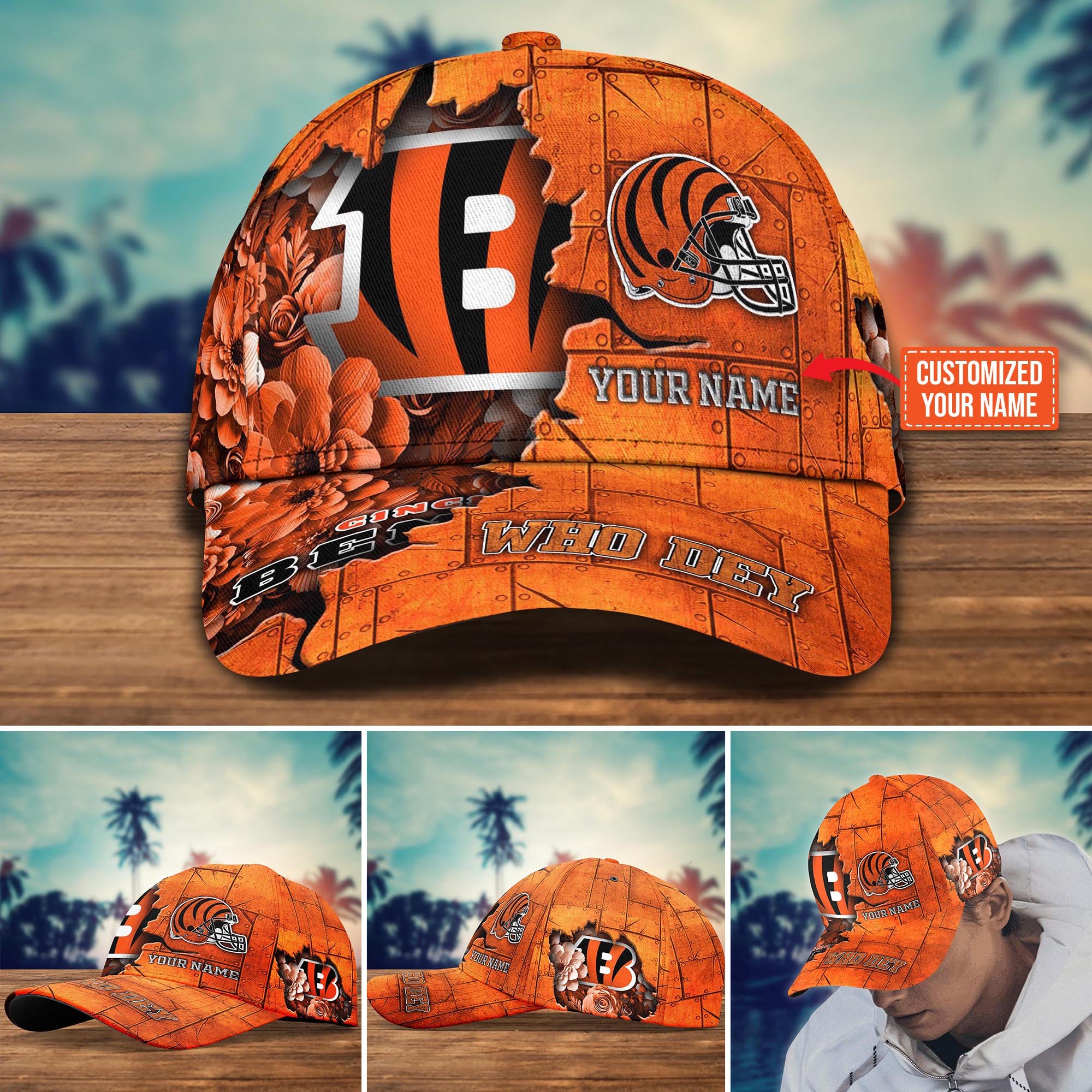 Cincinnati Bengals Custom New Arrivals Trending Cap H51472