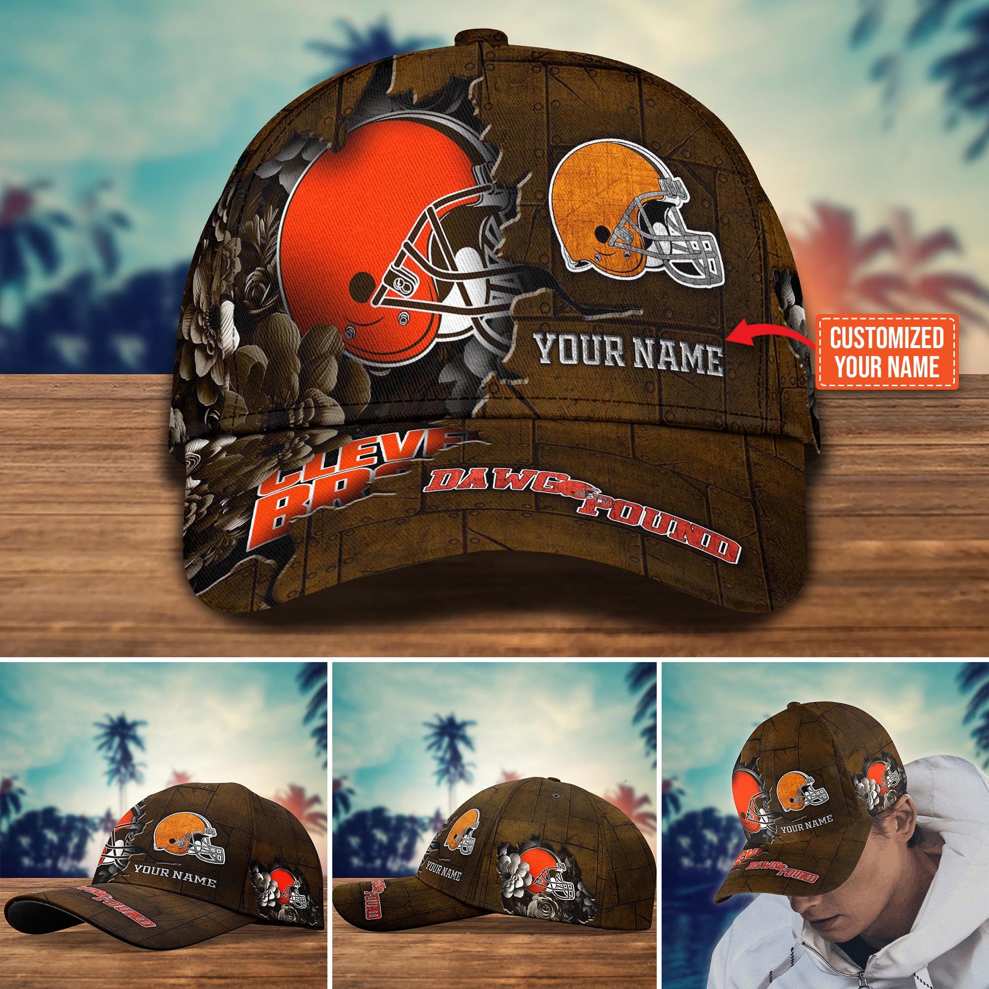 Cleveland Browns Custom New Arrivals Trending Cap H51472