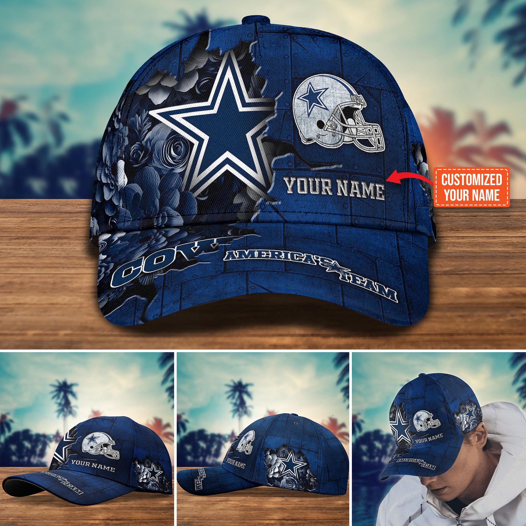 Dallas Cowboys Custom New Arrivals Trending Cap H51472