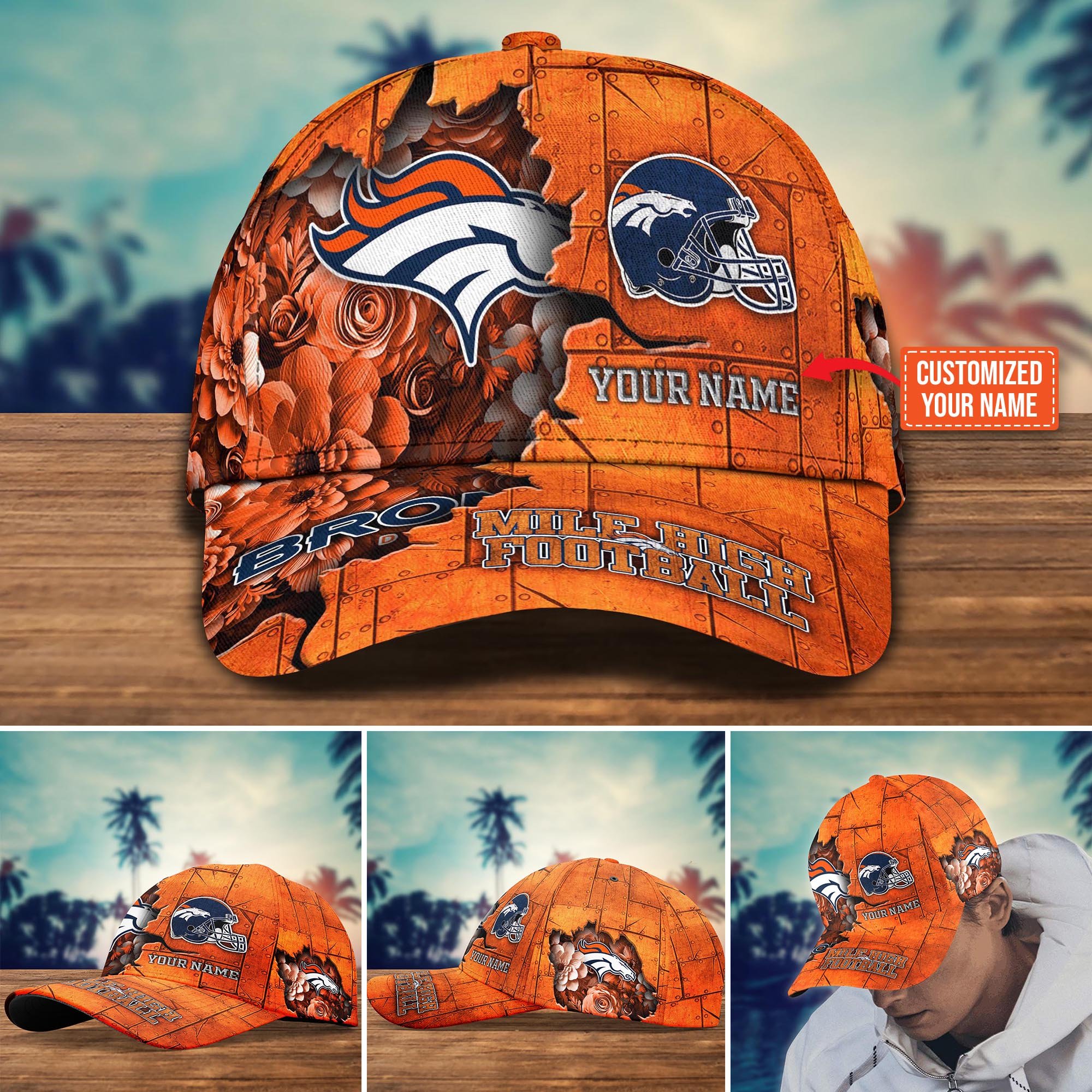 Denver Broncos Custom New Arrivals Trending Cap H51472